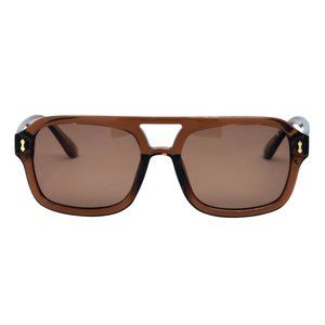 NEW i-sea Royal aviator sunglasses in taupe / brown color